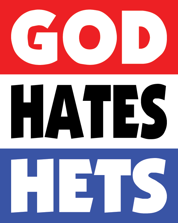 God Hates Het by Andy Furness (Print)