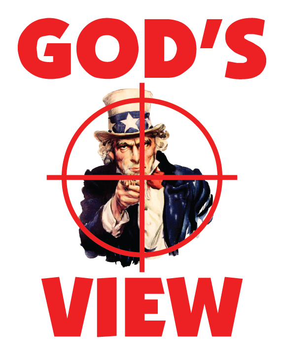 God's View by Andy Furness (Framed)