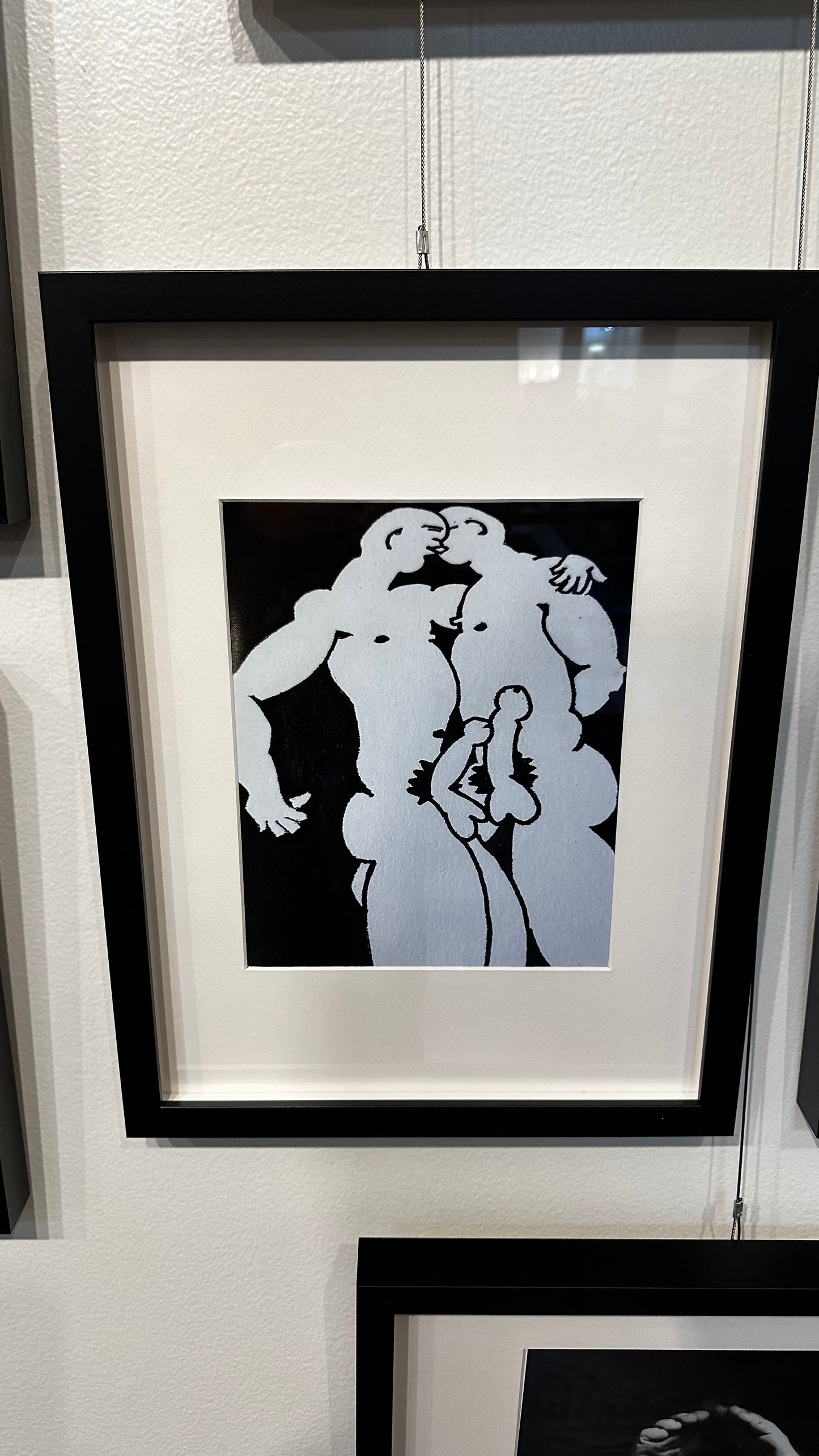 Untitled #9 Mixed Media by Edwin Marc