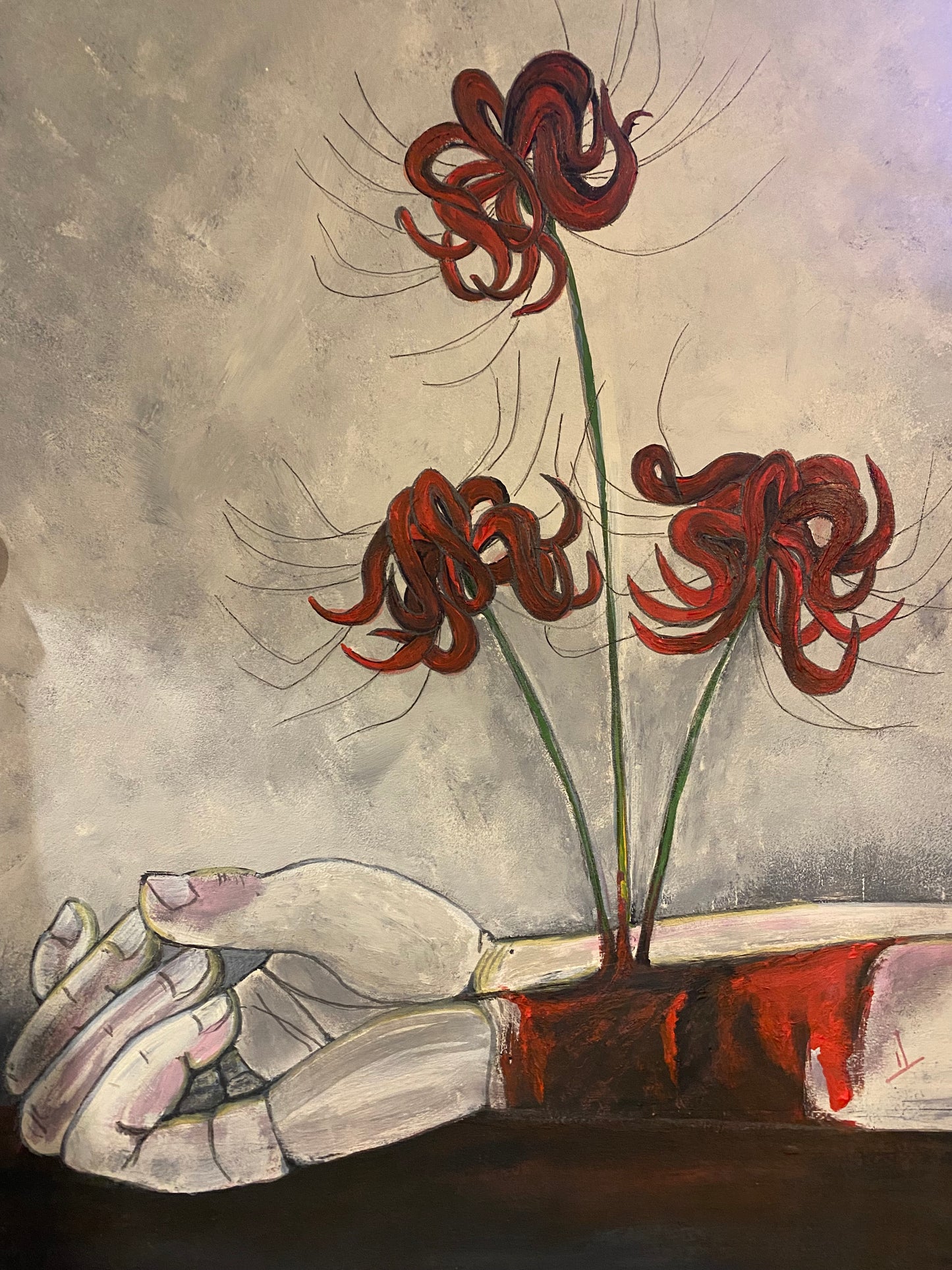 Life, Will 9x12 Acrylic on Fine Art Paper Framed by J. M. Liles