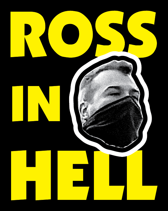 Ross In Hell by Andy Furness (Print)