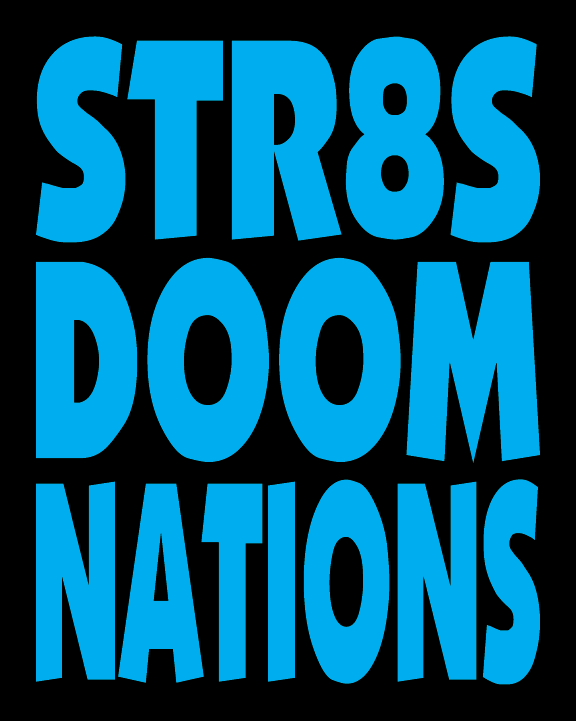 Str8s Doom Nations by Andy Furness (Framed)