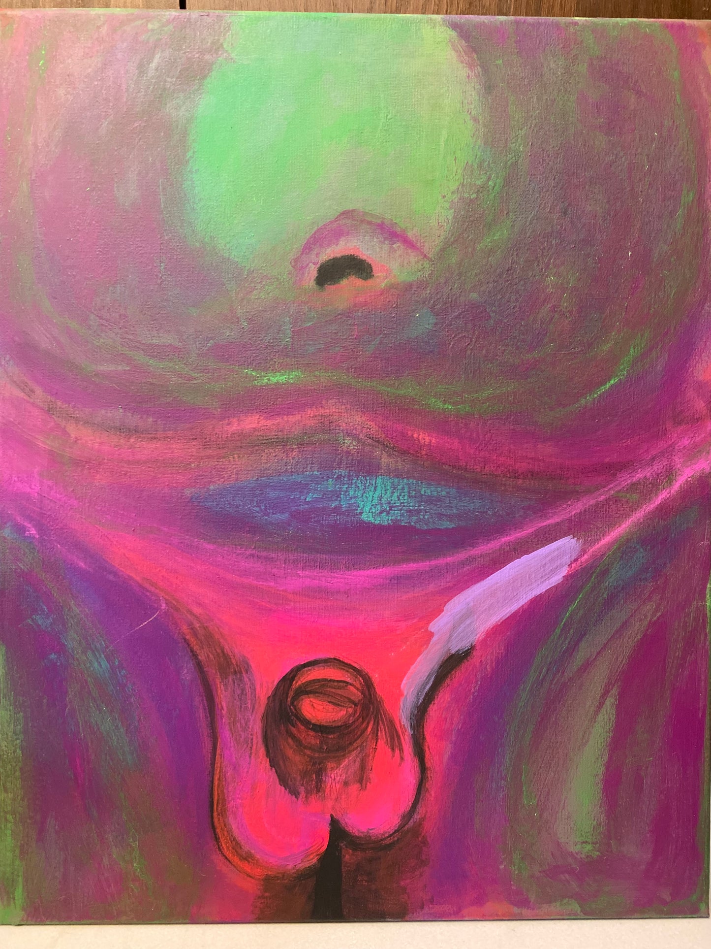 Beautiful Cuck 16x20 Acrylic on Canvas by J. M. Liles