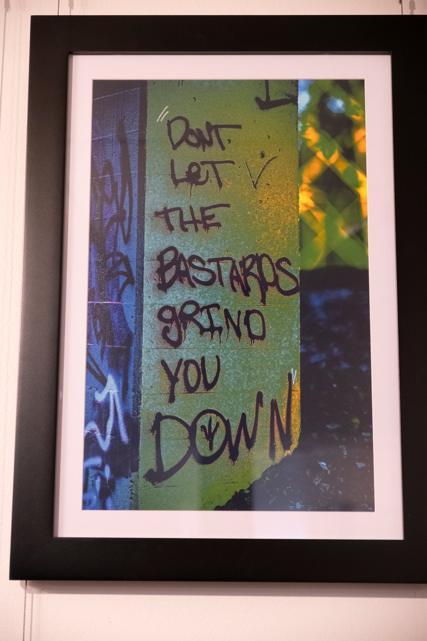 Graffiti Gospel #1 Multi-Exposure Digital Photograph by Celium Bound Studios