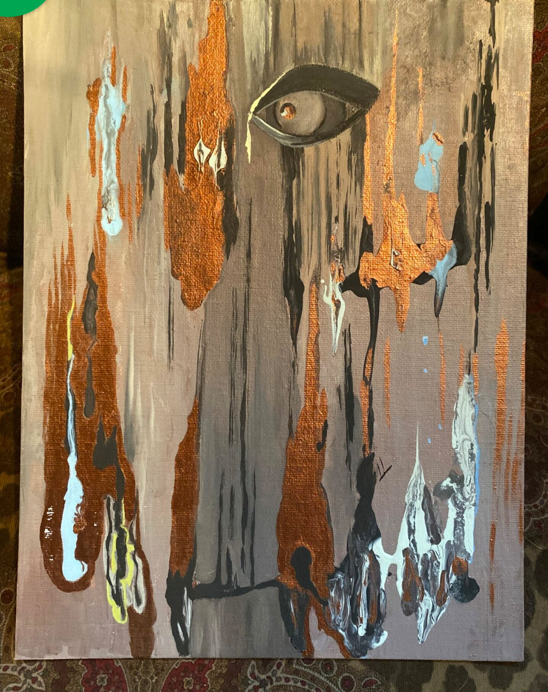 Miasma Acrylic on Canvas by J. M. Liles