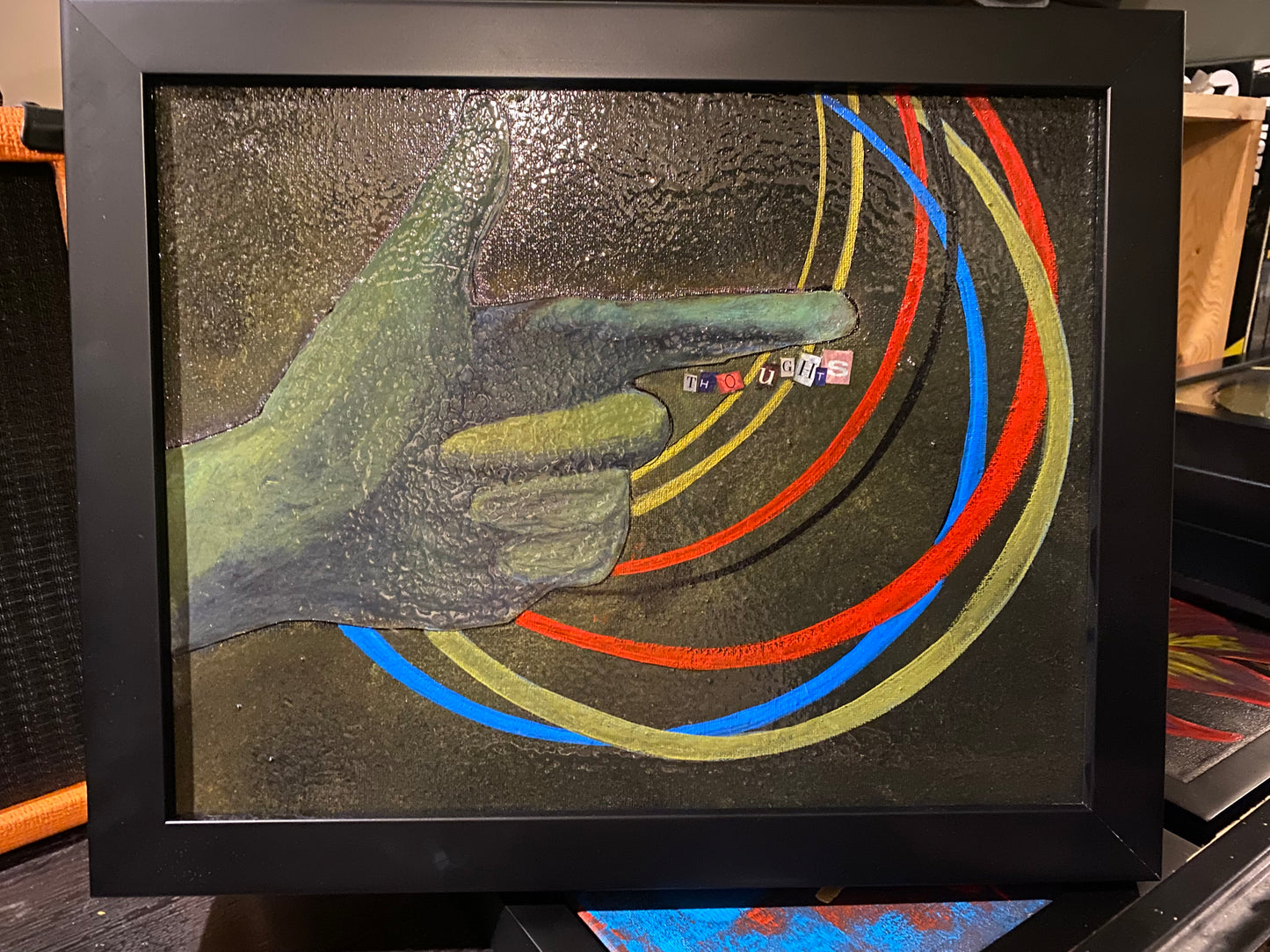 Thoughts & Prayers 11x14 (Pair) Acrylic on Canvas by J. M. Liles