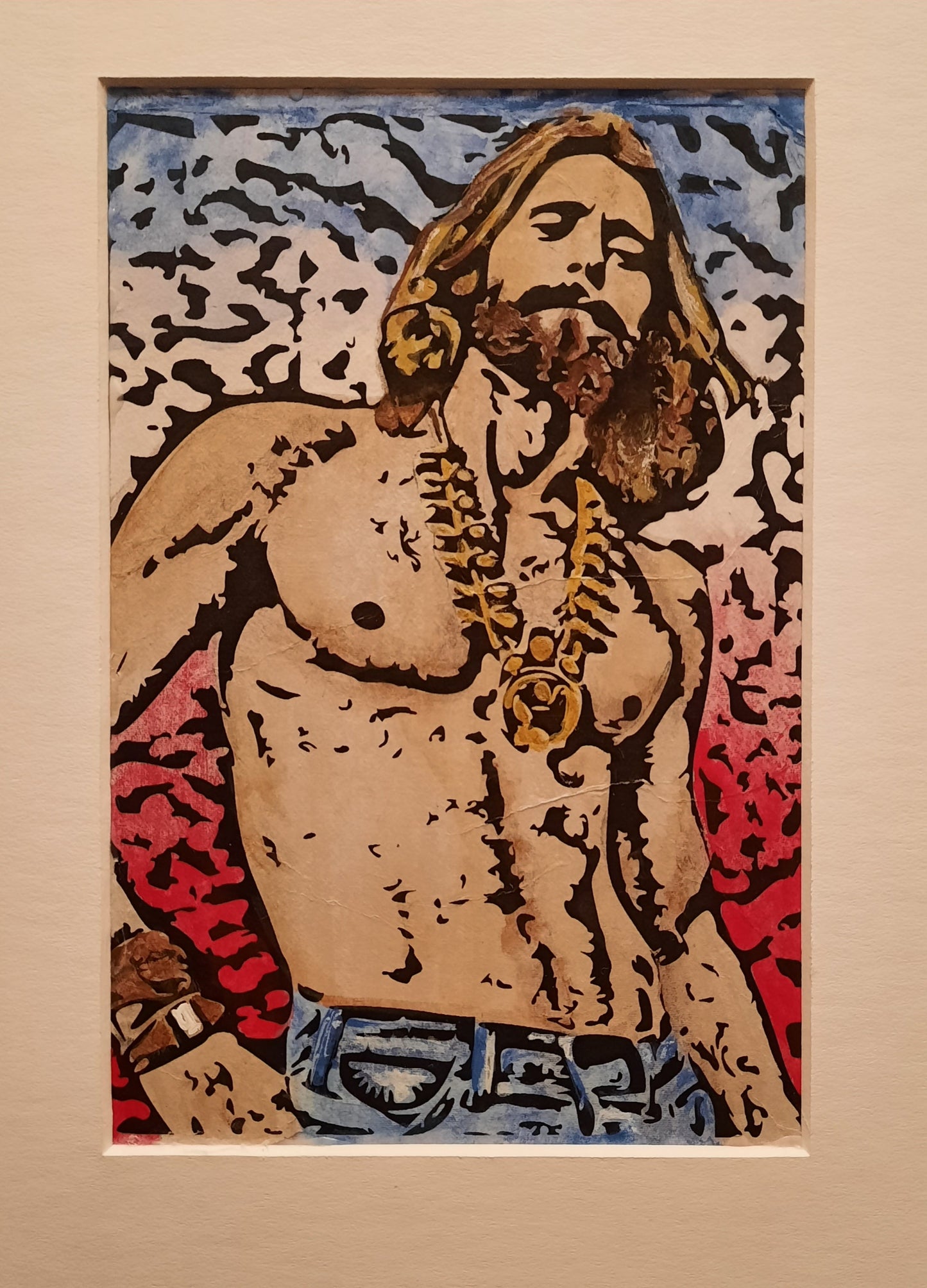 All American Mixed Media: Ink, Acrylic by My Compadre LLC
