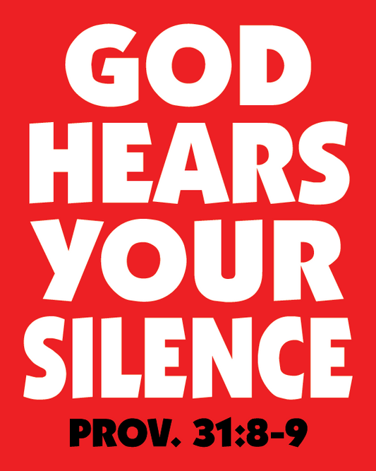 God Hears Your Silence by Andy Furness (Print)