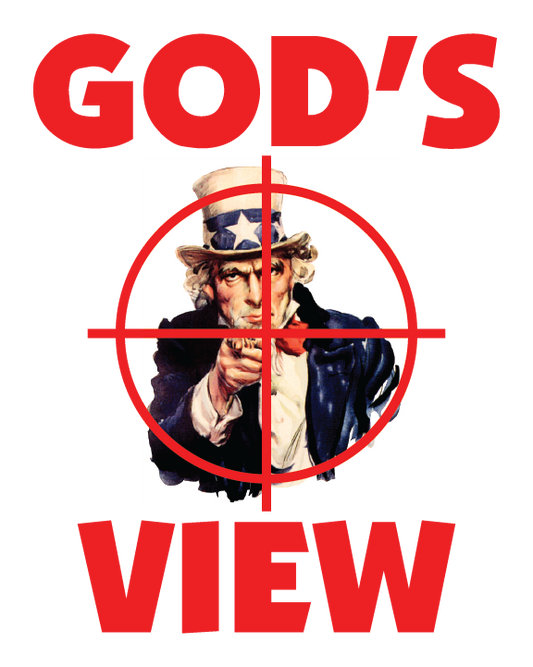 God's View by Andy Furness (Framed)