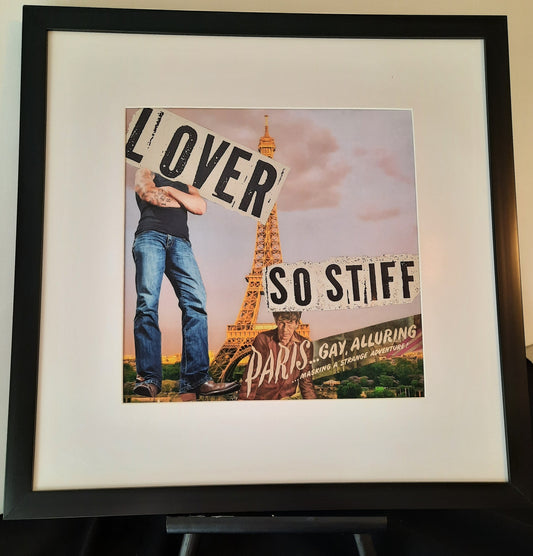 Paris...Gay, Alluring Mixed media collage by My Compadre LLC