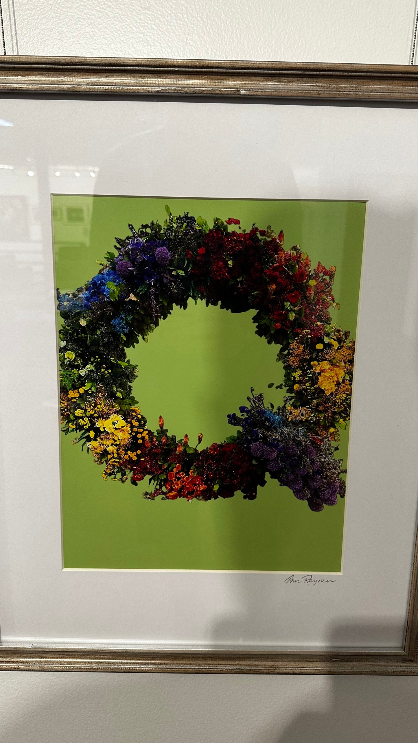 Q is for Queer in Green Digital Photograph by Tom Reynen