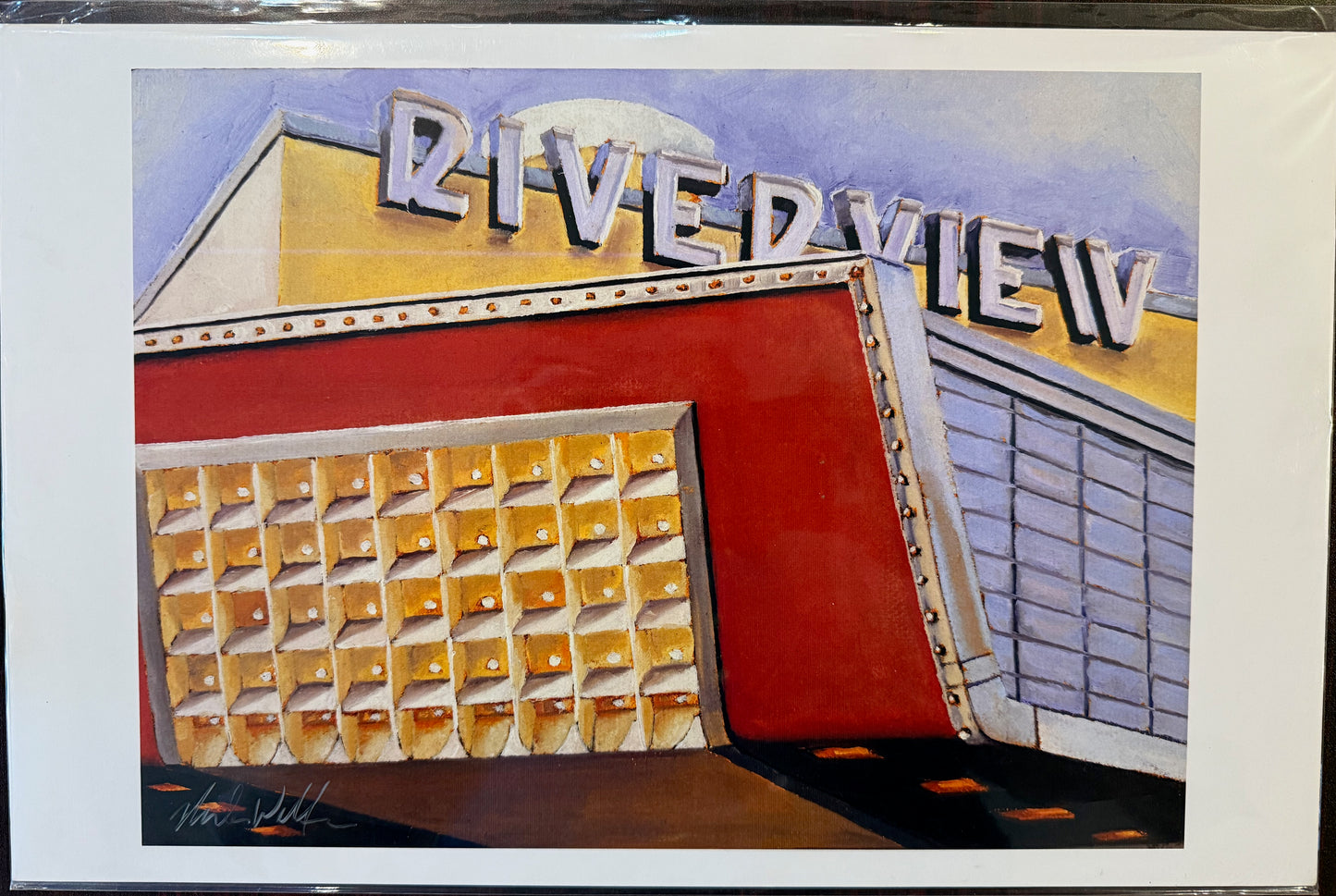 Riverview 11 x 17 Print by Mike Welton