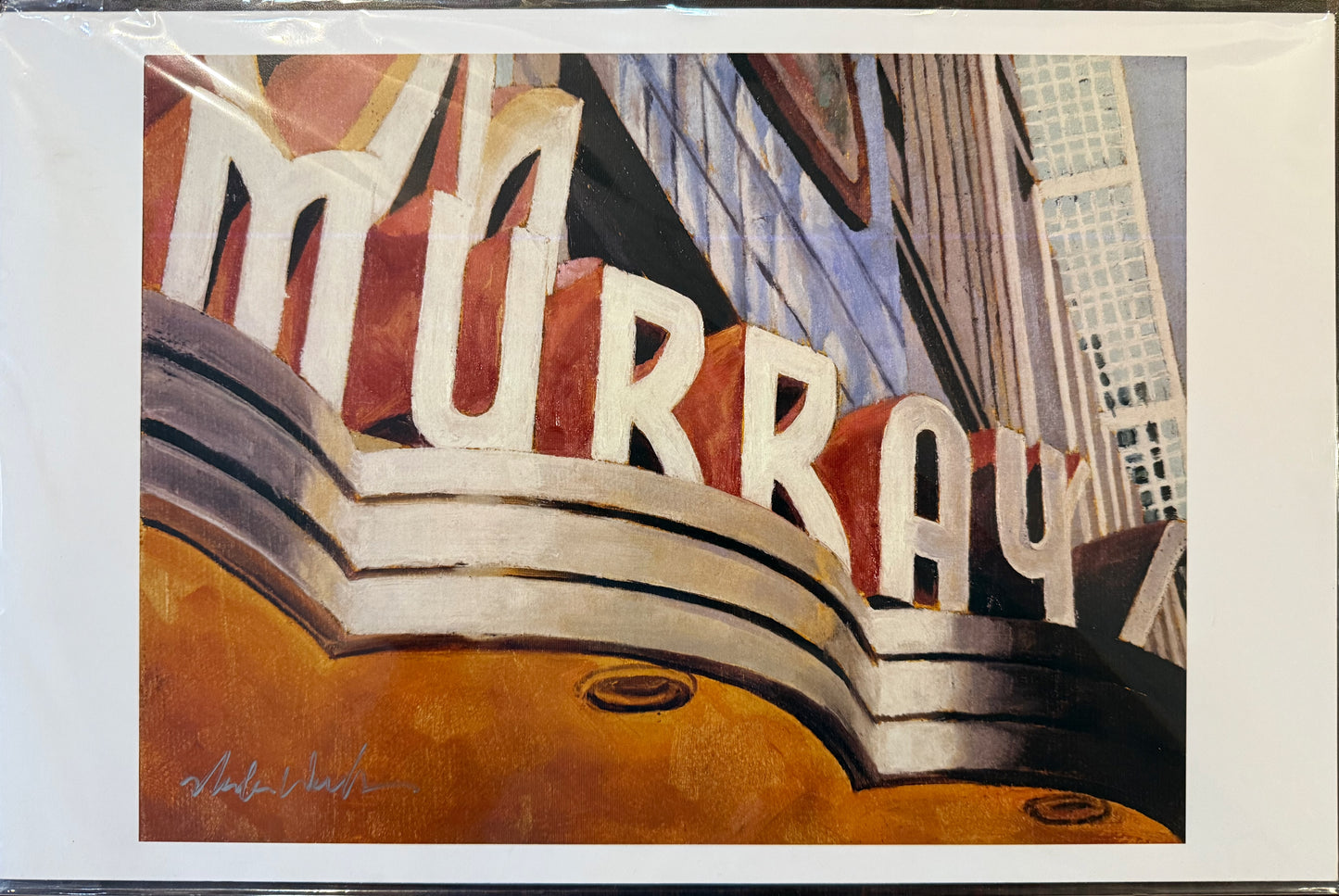 Murray 11 x 17 Print by Mike Welton