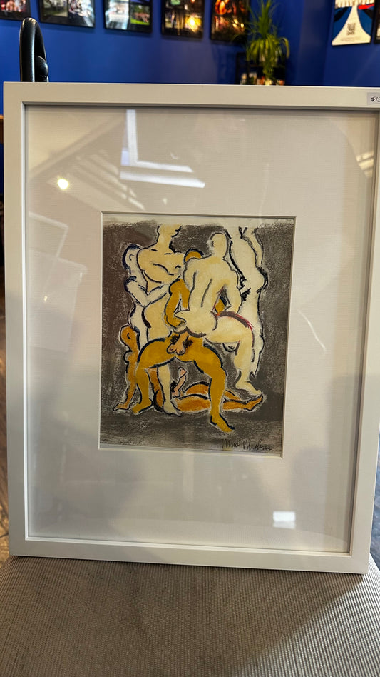 Untitled #15 Mixed Media by Edwin Marc