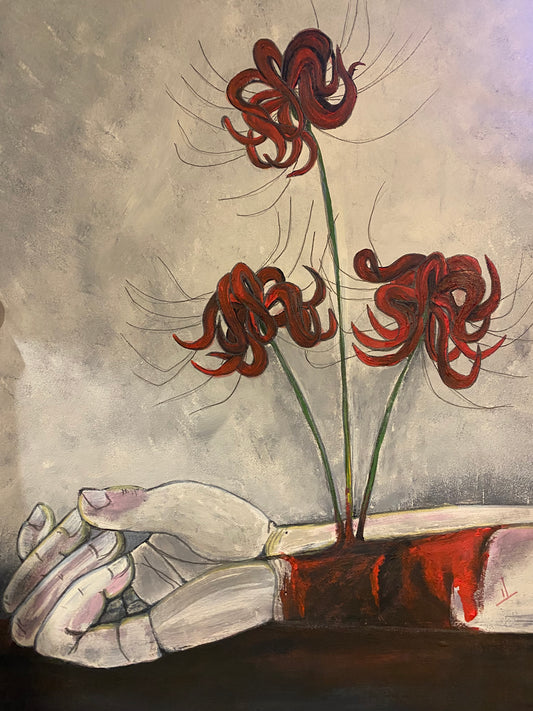 Life, Will 9x12 Acrylic on Fine Art Paper Framed by J. M. Liles