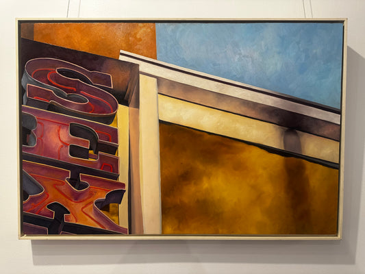 SEX Oil on Canvas by Mike Welton