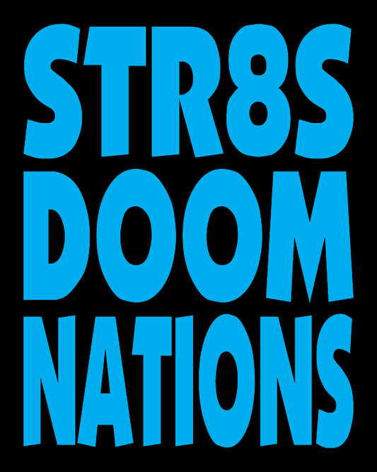 Str8s Doom Nations by Andy Furness (Framed)