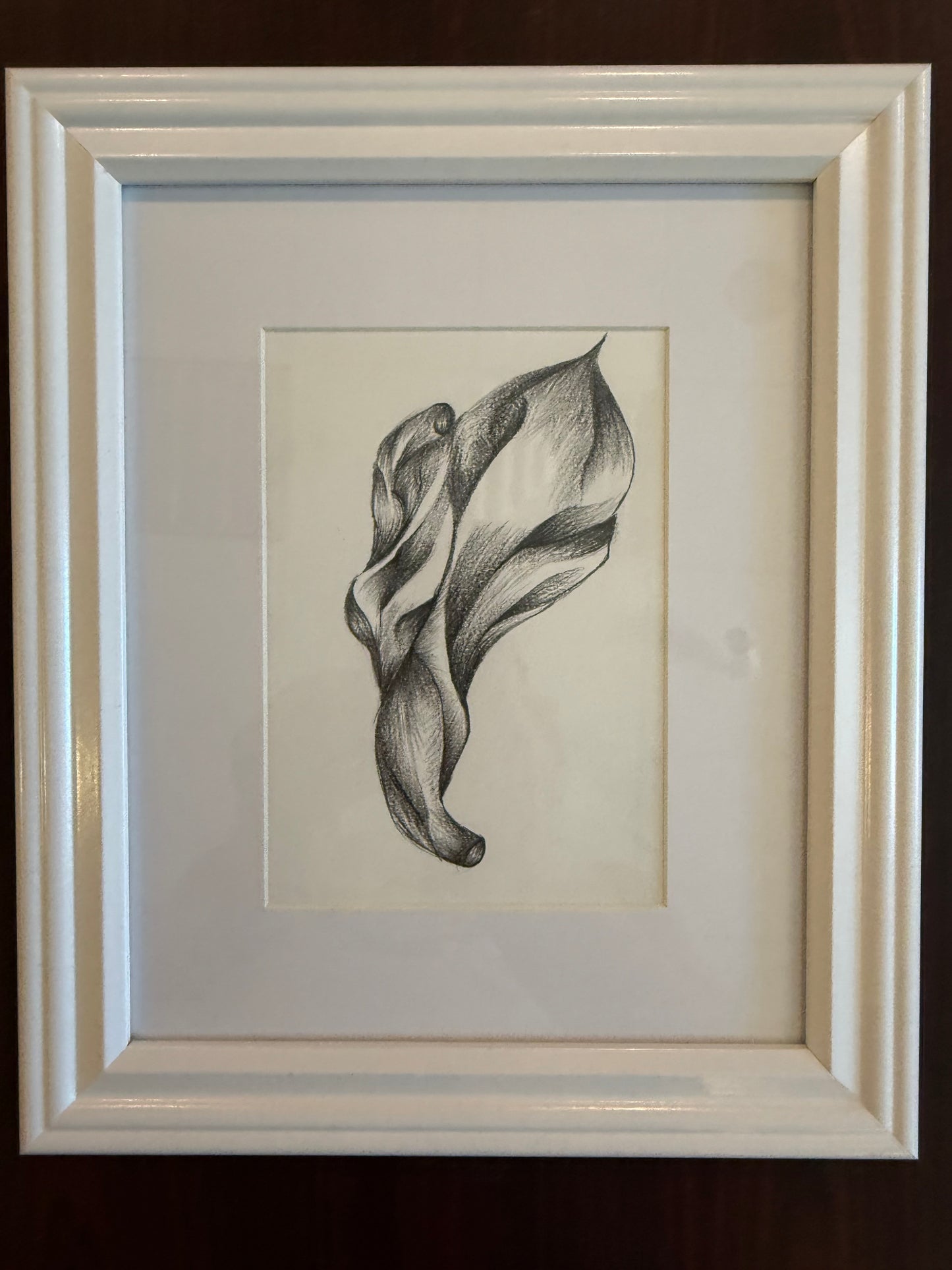 Untitled 10 by Teddy Homan (framed original)
