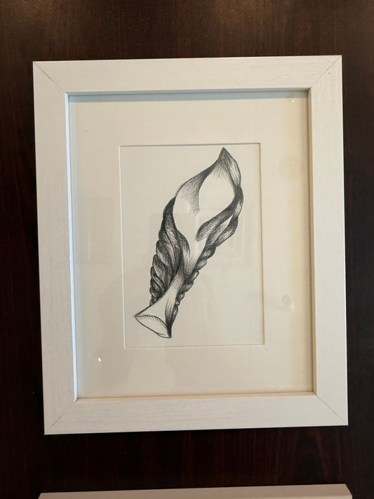 Untitled 8 by Teddy Homan (framed original)