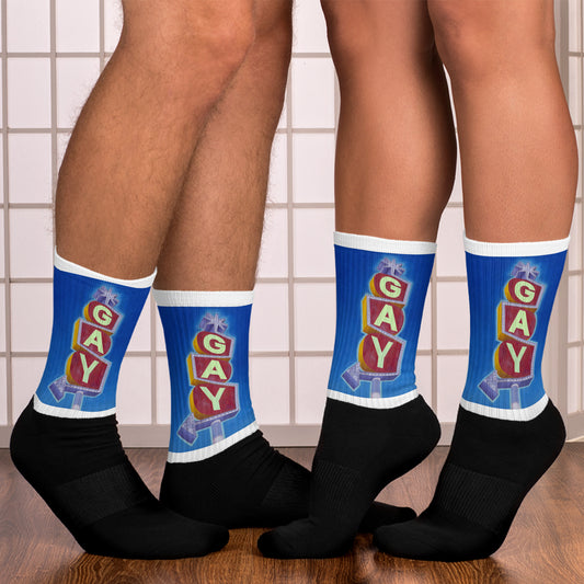 GAY by Mike Welton Socks