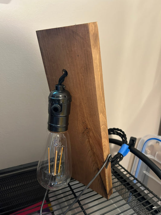 Plank Lamp by Henry Sabia Arts