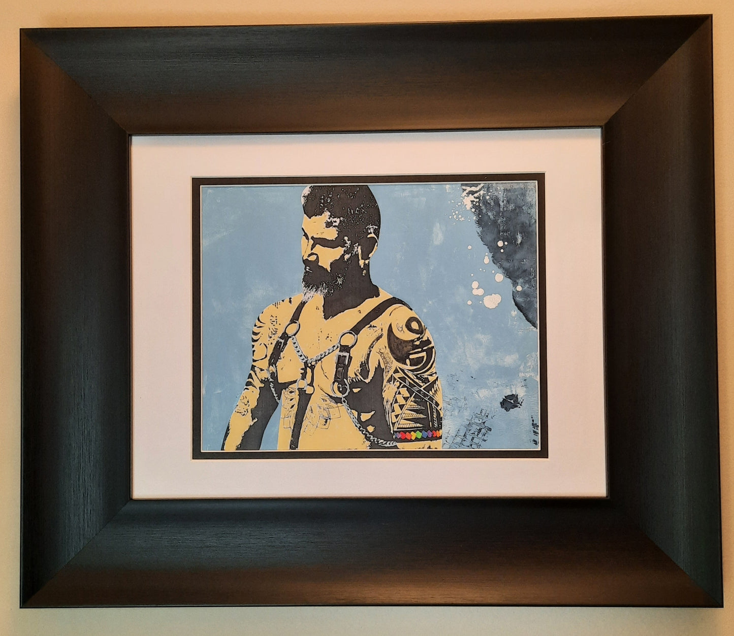 Have Mercy Mixed media:  Acrylic, ink by My Compadre LLC