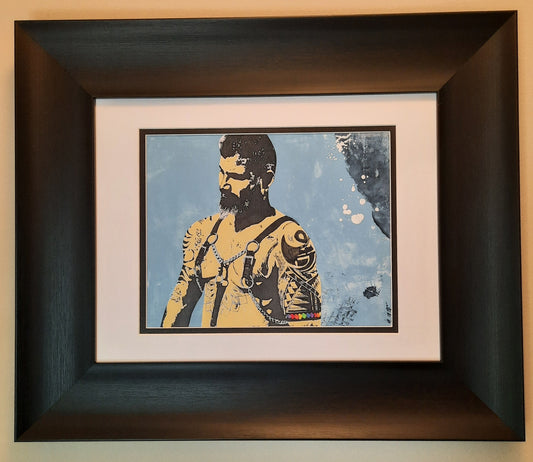 Have Mercy Mixed media:  Acrylic, ink by My Compadre LLC