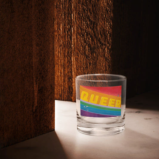 Queer by Mike Welton Rocks glass