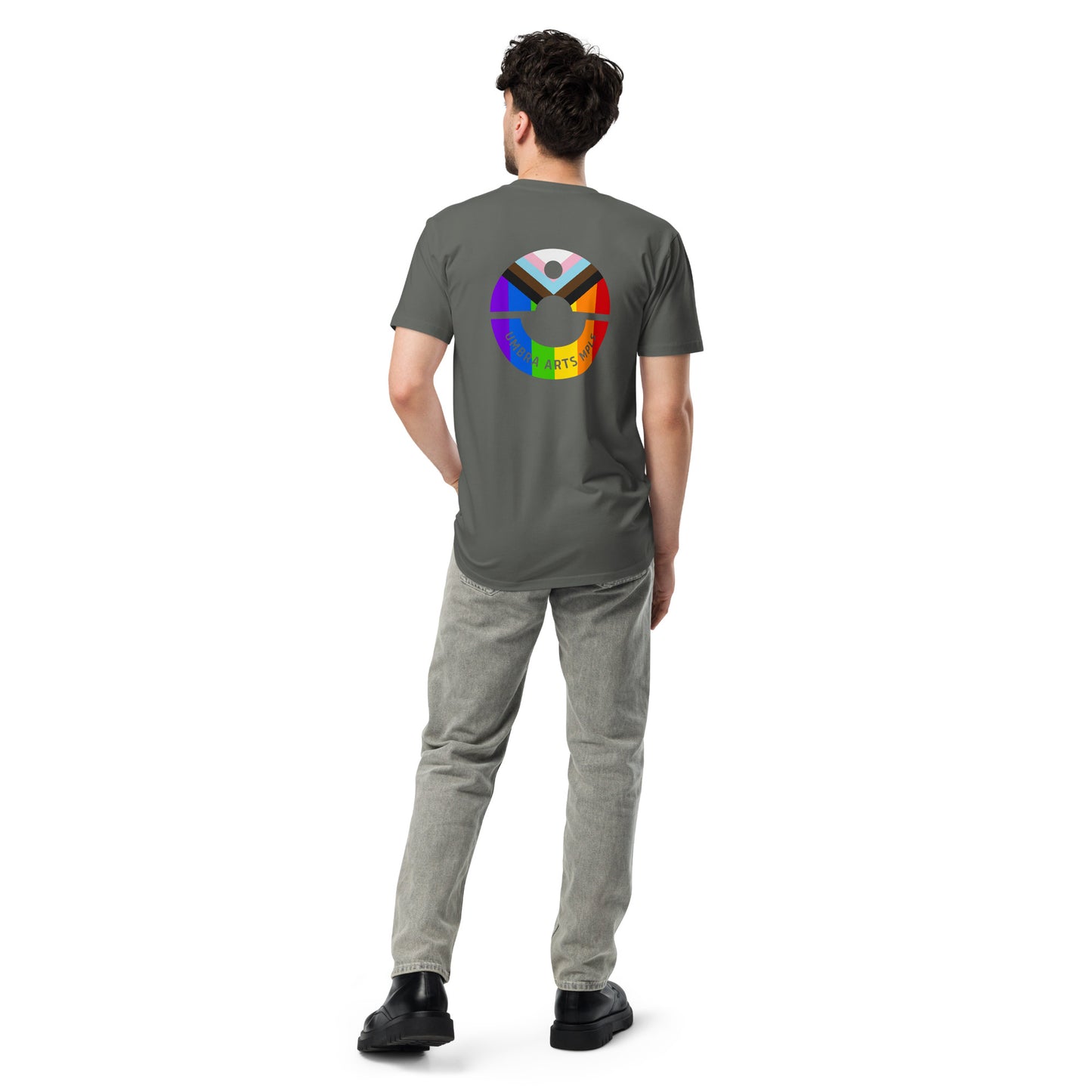 UA Pride Back Unisex premium t-shirt