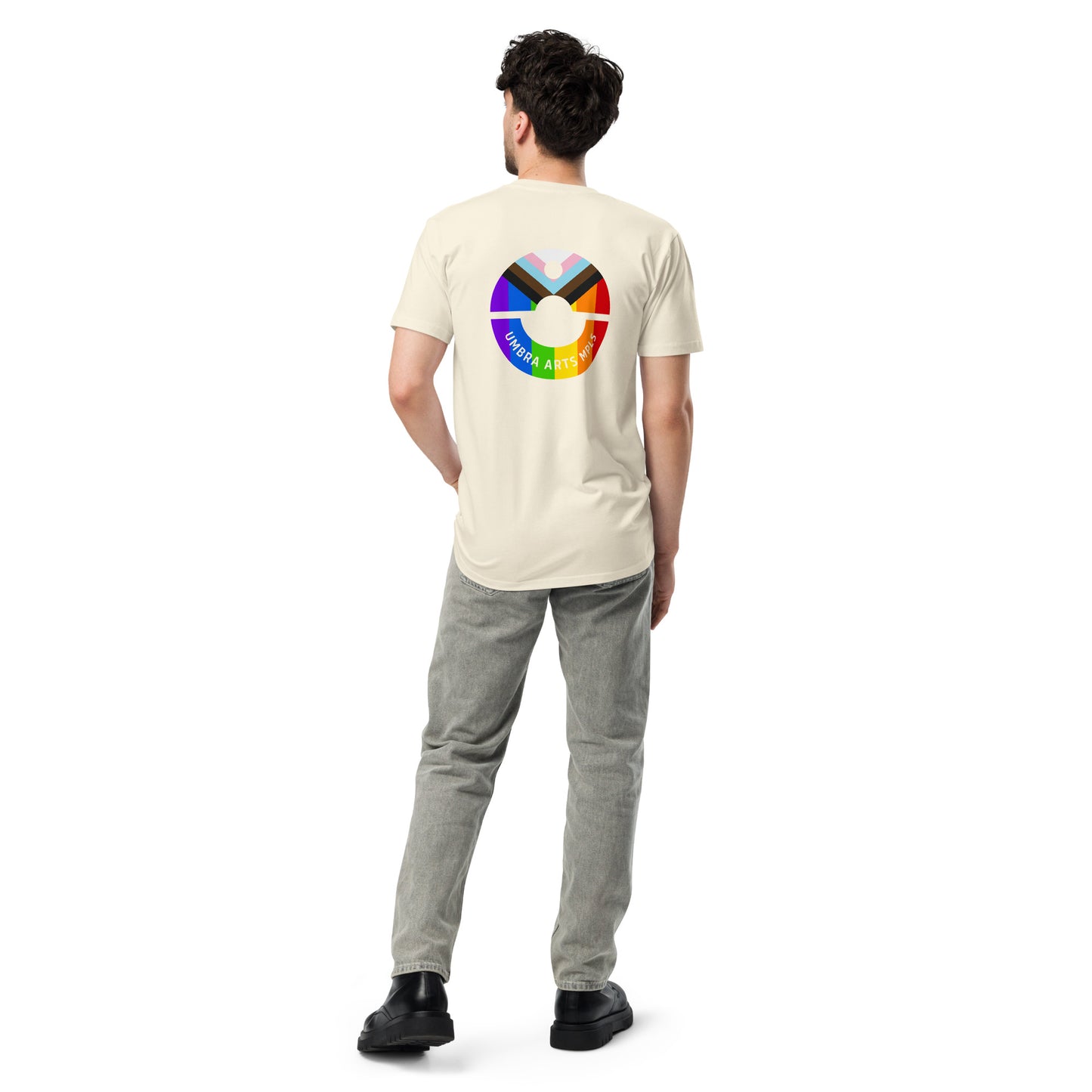 UA Pride Back Unisex premium t-shirt