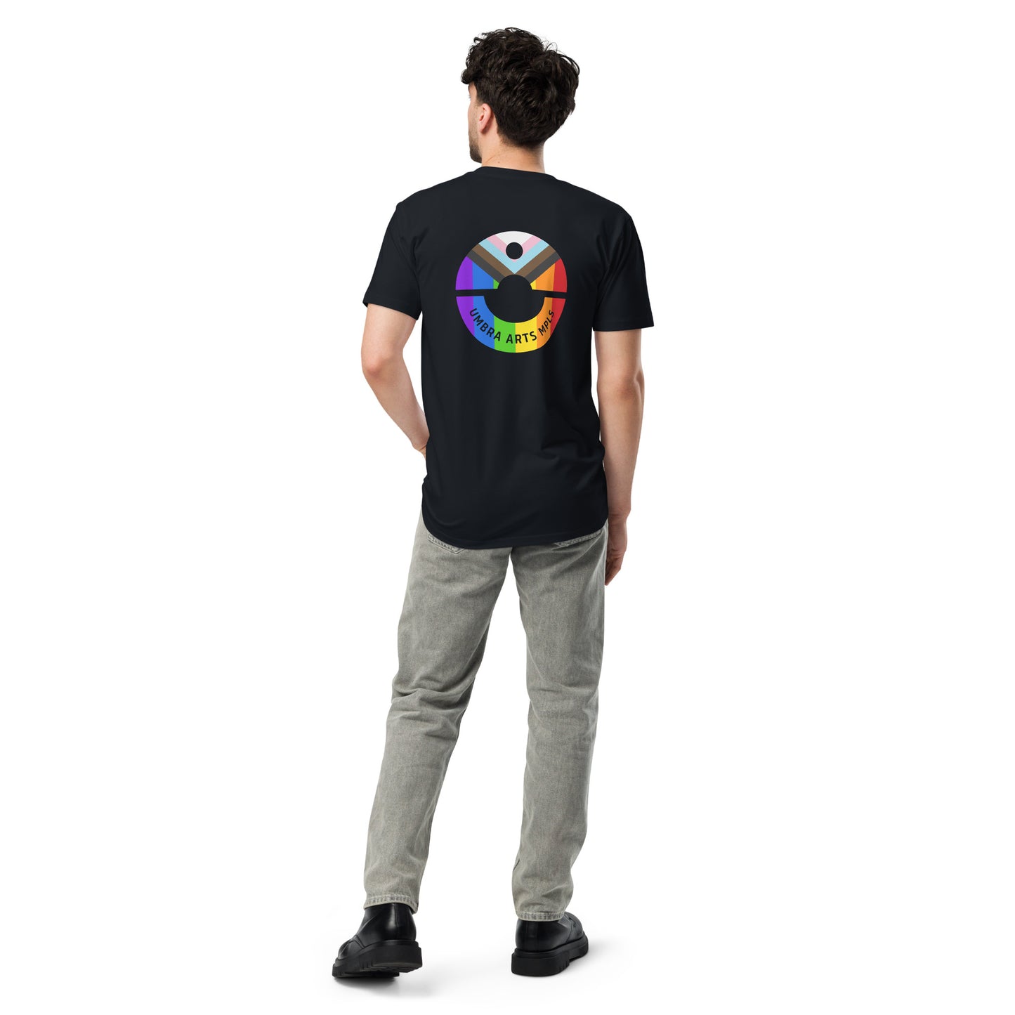 UA Pride Back Unisex premium t-shirt