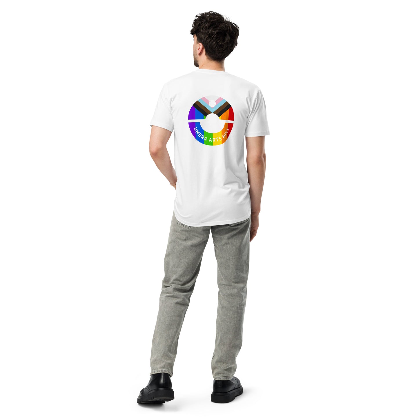 UA Pride Back Unisex premium t-shirt