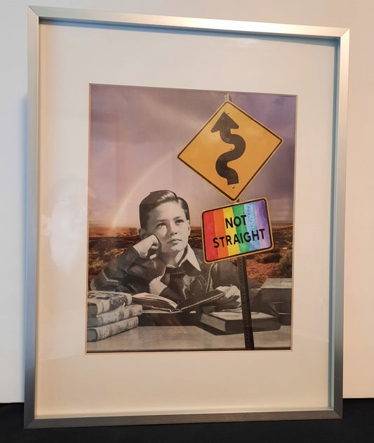 When You Know, You Know Mixed media collage by My Compadre LLC