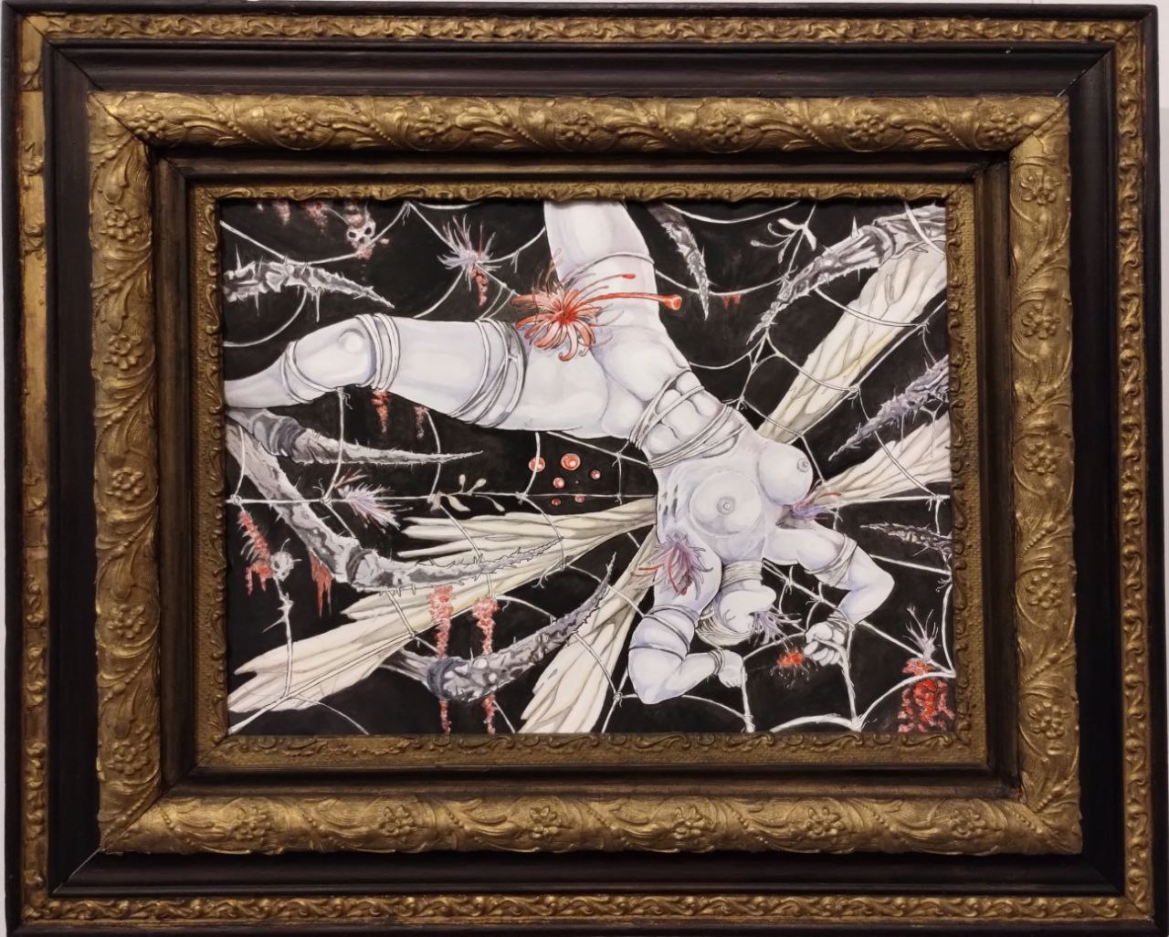 Spellbound Gouache, Watercolor, Ink by Trygve